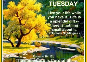 Tuesday Good Morning Quote