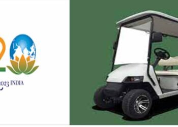 G20 প্ৰতিনিধিৰ চমু যাতায়তৰ বাবে অনা হৈছে বেটেৰী চালিত গল্ফ কাৰ্ট