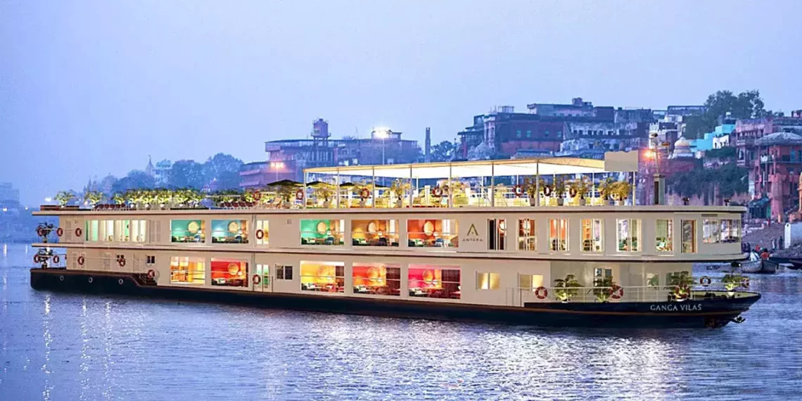 World’s Longest River Cruise Enters Guwahati..