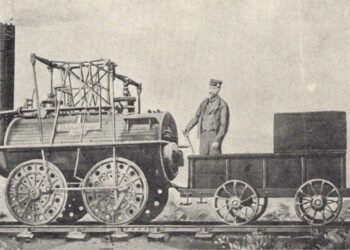 First train journey ever on 21st February 1804
