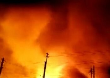 Fire in Jorhat Chowk Bazar