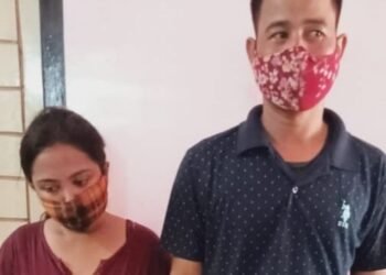 অপৰাধীক মোকলাবলৈ গৈ নিজে অপৰাধী হ’ল ২ ভুৱা আৰক্ষী দম্পত্তী