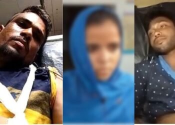 এগৰাকী পত্নী, দুগৰাকী স্বামী; পৰিণতি- চোকা অস্ত্ৰৰে ভয়ংকৰ মাৰপিট, চাওক Video