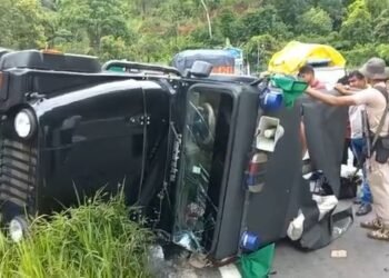 গুৱাহাটী-শ্বিলং পথত কৃষি মন্ত্ৰী অতুল বৰাৰ কনভয়ৰ বাহন দুৰ্ঘটনাগ্ৰস্ত