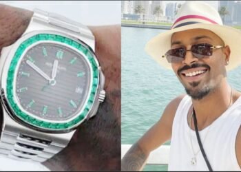 হাৰ্দিক পাণ্ডিয়া(Hardik Pandya)ৰ এই ঘড়ীটোৱে ইণ্টাৰনেটত সৃষ্টি কৰিছে চাঞ্চল্যৰ; জানিব মন গৈছে নে দাম কিমান?