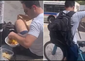 Viral Video: এনেকুৱাও হ’ব পাৰে Onlineত খাদ্য অৰ্ডাৰ কৰিলে! ডেলিভাৰী বয়ে ৰাস্তাৰ মাজতে চুৰি কৰি খালে খাদ্য; তাৰ পিছত…