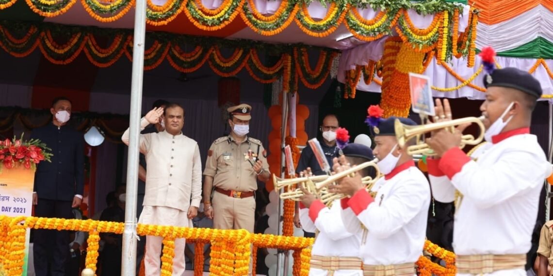 ৭৫ সংখ্যক স্বাধীনতা দিৱসঃ আজিৰ দিনটোত অসমবাসীক ১০টা সংকল্প ল’বলৈ আহ্বান মুখ্যমন্ত্ৰীৰ; কি কি?