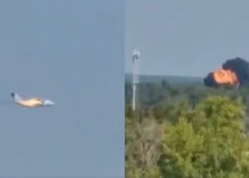 মস্কোঃ ৰাছিয়াৰ সামৰিক বিমান দুৰ্ঘটনাগ্ৰস্ত; দুৰ্ঘটনাটোত ৩জন নিহত, চাওক VIDEO