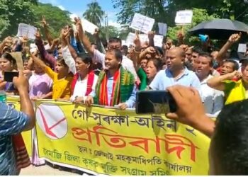 গৰুক বামুণ সকলে ভগৱান বুলি ভাবিব পাৰে আমি কিন্তু গো-ধন বুলি জানোঃ অখিল গগৈ