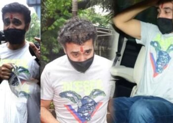 Raj Kundraই কাৰাগাৰৰ পৰা ওলোৱাৰ পিছত পোহৰলৈ আহিল প্ৰথমখন ফটো; অৱস্থা দেখিলে হ’ব আচৰিত