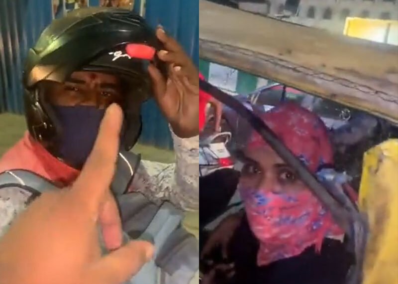 মৰেল পুলিচিংঃ হিন্দু যুৱকে মুছলমান মহিলা সহকৰ্মীক লিফ্ট দিয়াৰ বাবে অশ্লীল গালি-গালাজেৰে আক্ৰমণ কৰে মুছলমান লোকে, চাওক VIDEO