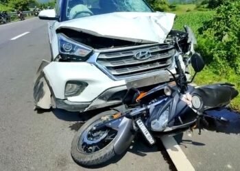 বঙাইগাঁৱত ভয়ংকৰ পথ দুৰ্ঘটনা; বাইক আৰু ক্ৰেটা বাহনৰ সংঘৰ্ষত নিহত এজন আৰক্ষী