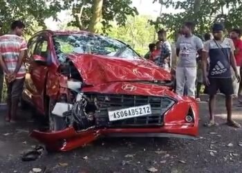 কৰুণ! বিয়া খাবলৈ গৈ পথ দুৰ্ঘটনাত প্ৰাণ হেৰুৱালে ডেৰ বছৰীয়া কন্যাসহ মাতৃয়ে