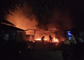 সৰ্থেবাৰী আৰু কলিয়াবৰত বিধ্বংসী অগ্নিকাণ্ড (Fire); জুইত জাহ গ’ল দুটা ঘৰৰ লগতে ১৭টা ছাগলী