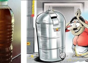 মূল্যবৃদ্ধিয়ে সলনি কৰিলে চোৰকো; নালাগে ধন-সোণ, লাগে মাথো মিঠাতেল; গতিকে চুৰি কৰিলে ৬ লিটাৰ মিঠাতেল