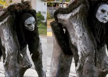 Video: অদ্ভুত কাপোৰ পিন্ধি দেখিবলৈ ভয়ানক হৈ উঠিল এইজন লোক; দেখিলে গাৰ নোম শিঁয়ৰি উঠিব