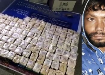 ৰাজ্যত পুনৰ এনকাউণ্টাৰ; পলায়নৰ চেষ্টা চলাওতে আৰক্ষীয়ে ড্ৰাগছ বেপাৰী আমিৰৰ ভৰিত ২ জাঁই গুলী কৰে, লগতে উদ্ধাৰ ১১৫টা চাবোনৰ বাকচত ২০ কোটিৰ ড্ৰাগছ