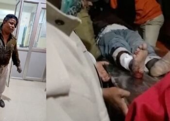 ৰাজ্যত পুনৰ এনকাউণ্টাৰ; ৰিভলভাৰ কাঢ়ি পলাবলৈ চেষ্টা কৰোতে আৰক্ষীয়ে ভৰিত ৩ জাঁই গুলী কৰে চোৰাং চিকাৰী নবীৰ হুছেইনক, এজন আৰক্ষীও হয় আহত