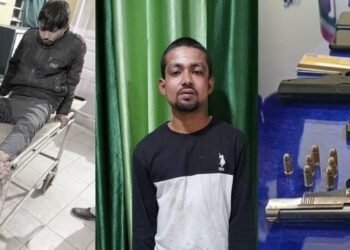 ৰাজ্যত পুনৰ এনকাউণ্টাৰ; আৰক্ষীক আক্ৰমণ কৰি পলাবলৈ লওঁতেই সোঁ ভৰিত গুলীয়াই দুৰ্ধৰ্ষ ডকাইত ছৰিফুল ওৰফে ‘টিকলা’ক, ৪ দিন পূৰ্বে ৰাস্তাত এগৰাকী মহিলাৰ কাঢ়ি নিছিল বেগ
