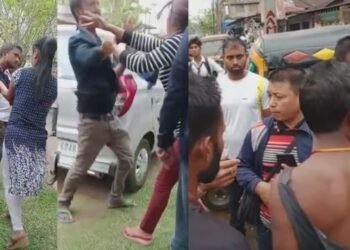 এজন অটো চালকক চেণ্ডেলৰ চৰ, ঘোচা, গোৰ ২ যুৱতীৰ; টানি-আজুৰি ফালি পেলালে যুৱকজনৰ গাৰ কাপোৰো, দোষ কেৱল… চাওক Video