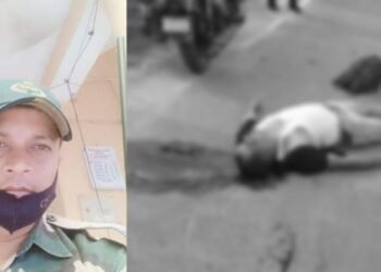 ভয়ংকৰ! প্ৰাণ ৰক্ষক ‘এম্বুলেঞ্চে’ প্ৰাণ কাঢ়িলে এজন BSF জোৱানৰ; ৰয়েল এনফিল্ড আৰু এম্বুলেঞ্চৰ প্ৰচণ্ড খুন্দাত কৰুণ মৃত্যু BSF জোৱান অজয় পাটগিৰিৰ