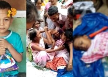 শোকাৱহ! সমনীয়াৰ সৈতে খেলি থাকোতে দুৱাৰৰ লোৰ গ্ৰীল গাত পৰি কৰুণ মৃত্যুক সাৱটিলে এটি ৬ বছৰীয়া কণমানি শিশুৱে; কান্দোনৰ ৰোল পৰিয়ালটোত