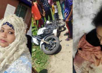 কৰুণ! নিজেও আহত; আনৰো কাঢ়িলে প্ৰাণ, উদণ্ড বাইক আৰোহীৰ খুন্দাত থিতাতে প্ৰাণ হেৰুৱালে এগৰাকী দশম শ্ৰেণীৰ ছাত্ৰীয়ে, আহত যুৱকজনে হাস্পতালত গণি আছে মৃত্যুৰ ক্ষণ