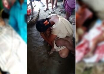 কৰুণ! বাঢ়নি পানীত পৰি একেদিনাই কৰুণ মৃত্যুক সাৱটিলে দুটি কণমানি শিশুৱে; কন্যাৰ মৃতদেহ কোলাত লৈ হিয়া ঢাকুৰি কান্দোন মাতৃৰ, আনফালে পুত্ৰৰ মৃতদেহ লৈ মুখৰ মাত নাইকিয়া পিতৃৰ, ঘটনাৰ স্থান পৃথক-পৃথক
