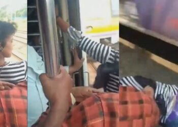 মূৰ্খামীৰ সীমা পাৰ! ৰে’লৰ খিৰিকীৰ পৰা হাত উলিয়াই দি পালে উচিত শাস্তি; ভিডিঅ’টো চালে আপুনিও এনে কাম কৰিবলৈ দহবাৰমান ভাবিব হয়তো, গাৰ নোম শিয়ঁৰি উঠা দৃশ্য, Watch Viral Video