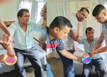 ৰাজ্যত এতিয়া চলিছে ঘোচ (Bribe) লোৱাৰ অঘোষিত প্ৰতিযোগিতা! এইবাৰ ঘোচ লৈ হাতে-লোটে ধৰা পৰিল বিশ্ববিদ্যালয়ৰ পঞ্জীয়ক (Registrar)