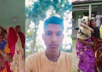 কোন দিশে যুৱ প্ৰজন্ম! মাদ্ৰাছাখনত মোবাইল নিষিদ্ধ আছিল; কিন্তু এজন ছাত্ৰই প্ৰেমিকাৰ সৈতে কথা পাতিবলৈ লগত ৰাখিছিল ফোন, পিছত শিক্ষকে গম পাই কাঢ়ি নিয়ে ফোনটো, হতাশাত ভুগি ছাত্ৰজনে স্কুলৰ বাথৰুমত গৈ কৰিলে আত্মহত্যা, এতিয়া কান্দোনৰ ৰোল পৰিয়ালটোত
