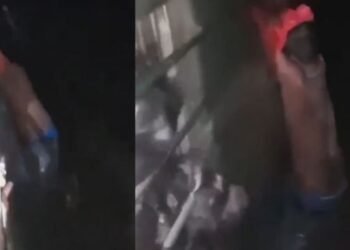 বেয়া কৰ্মৰ বেয়া ফল! ‘দাদা হাতখন এৰি নিদিব, নহ’লে মই মৰি যাম’- এটা চোৰৰ কাতৰ অনুৰোধ ৰে’ল যাত্ৰীক; Thief Viral Video