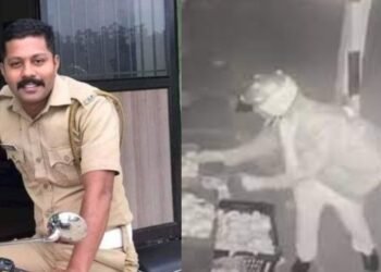 লোভেই পাপ, পাপেই মৃত্যু! ফলৰ দোকানৰ পৰা ‘আম’ চুৰি কৰি নিলম্বন (suspend) হ’ল এজন আৰক্ষী বিষয়া…১০ কেজি আম চুৰি কৰাৰ Viral Video