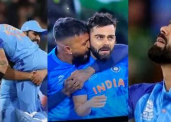 IND vs PAK: ৱৰ্ল্ড কাপ জিকাৰ সমান PAKৰ বিৰুদ্ধে ভাৰতৰ এই জয়; জয়ী হোৱাৰ পিছতে কান্দি উঠিল কিং কোহলী (Virat Kohli), কোহলীক দেখি হাৰ্দিক পাণ্ডিয়াও উঠিল কান্দি