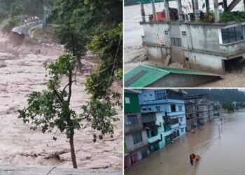 ১০ মিনিটতে বানে চূৰমাৰ কৰিলে ছিকিমৰ উৰ্জা বান্ধ !!