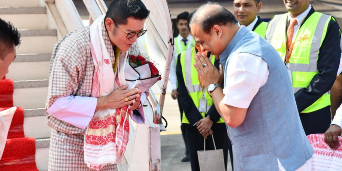 Historic : অসমত উপস্থতি হয় ভূটানৰ ৰজা জিগমে খেছাৰ ন্যামগাল ৱাংচুক (Jigme Khesar Namgyel Wanchuck)।
