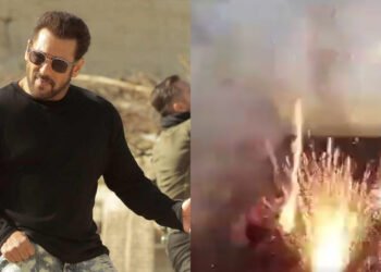 ছলমান খানৰ অনুৰাগীৰ আজৱ কাণ্ড। ছলমানৰ ছবি চলি থকাৰ সময়তে চিনেমা হলৰ ভিতৰতে ফটকা ফুটালে ছলমানৰ অনুৰাগীয়ে।